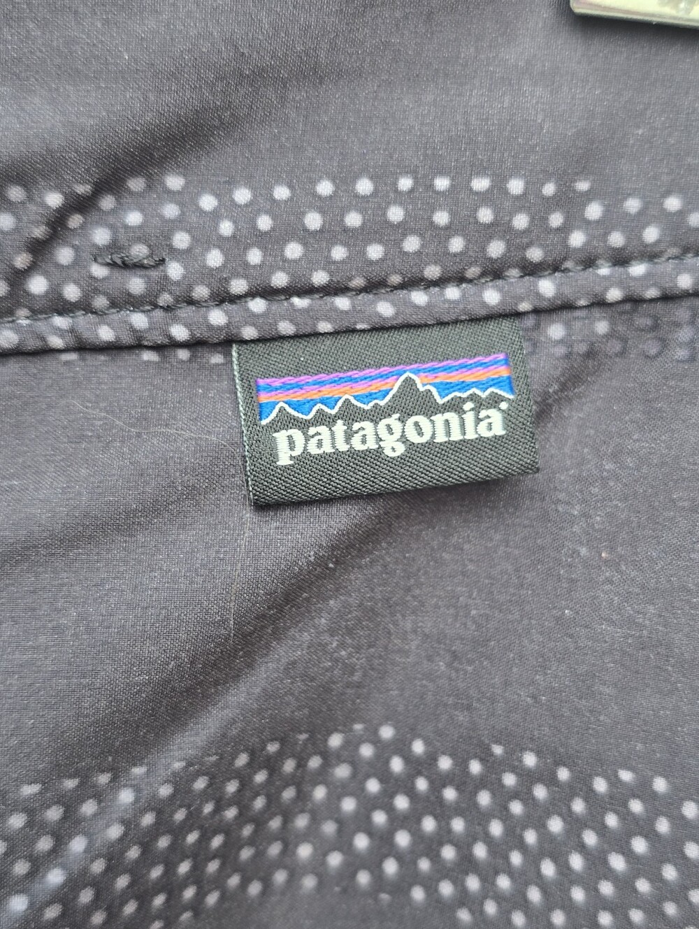 Patagonia Men's Hydropeak Hybred Board Shorts 34 Marine Fog Ink Black - Picture 5 of 9